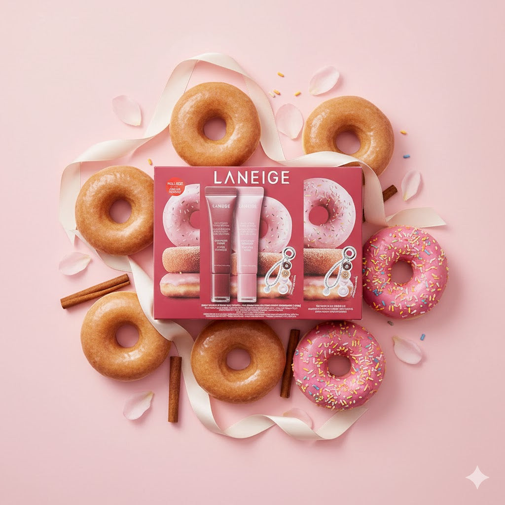 Laneige Donut Delight Lip Serum Duo Set