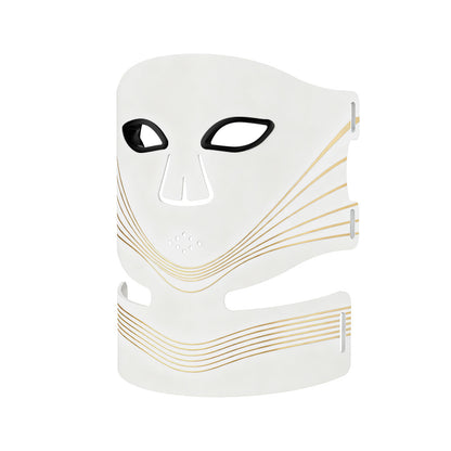 Wireless magnetic face and neck mask