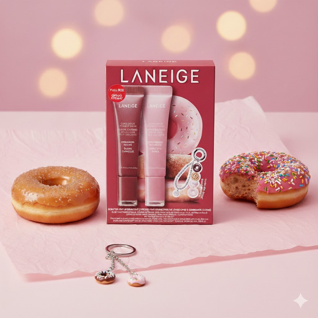 Laneige Donut Delight Lip Serum Duo Set