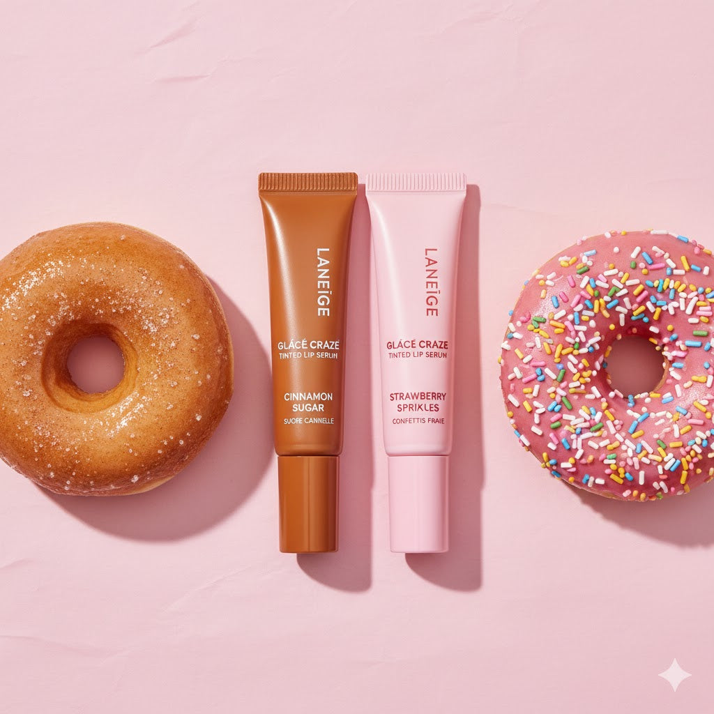 Laneige Donut Delight Lip Serum Duo Set